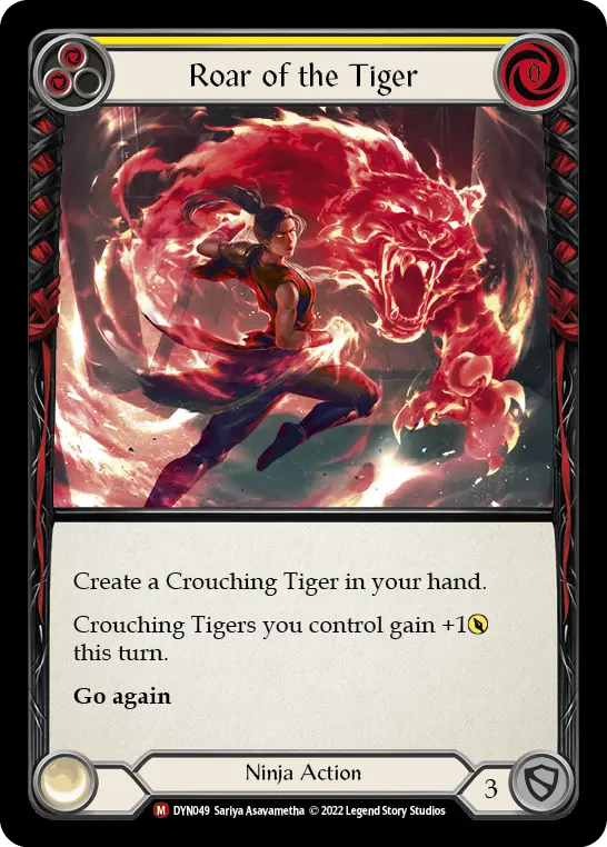 Card: Roar of the Tiger (yel)