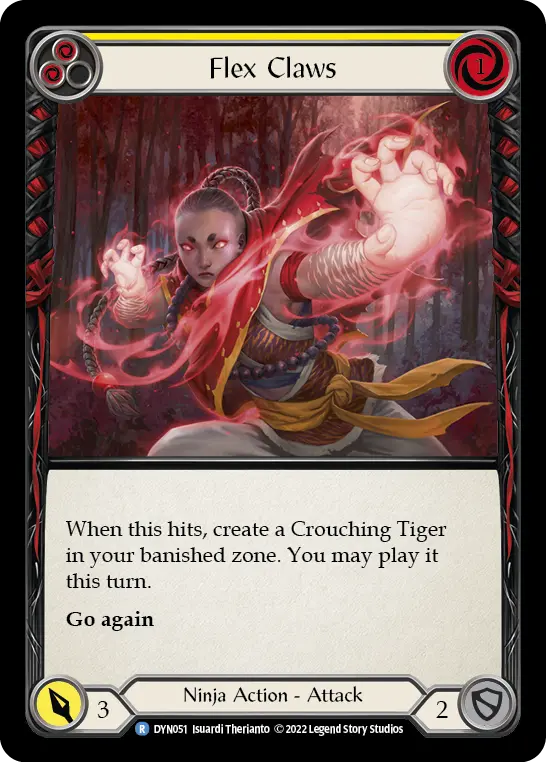 Card: Flex Claws (yel)