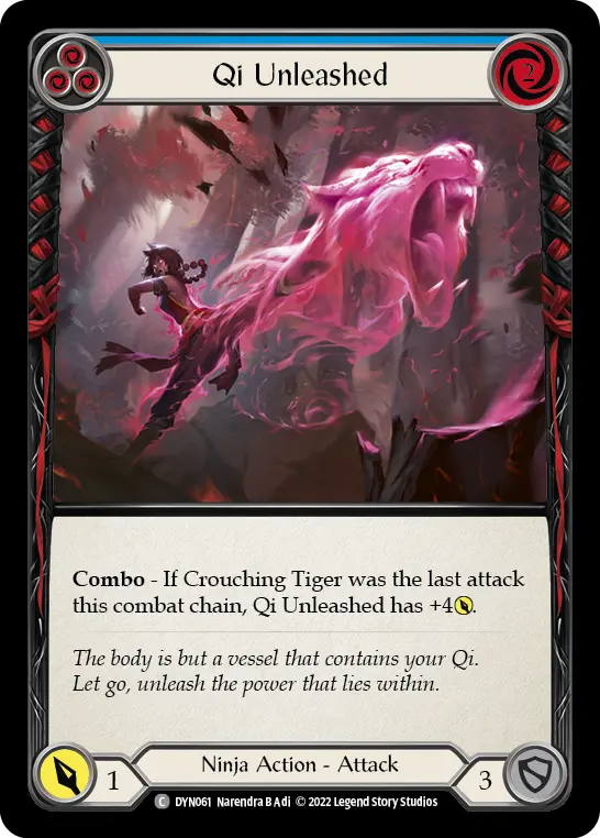 Card: Qi Unleashed (blu)