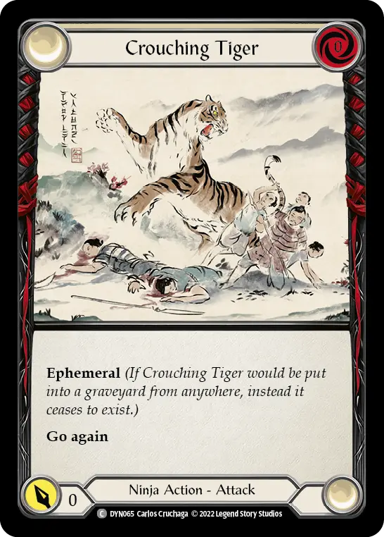 Card: Crouching Tiger