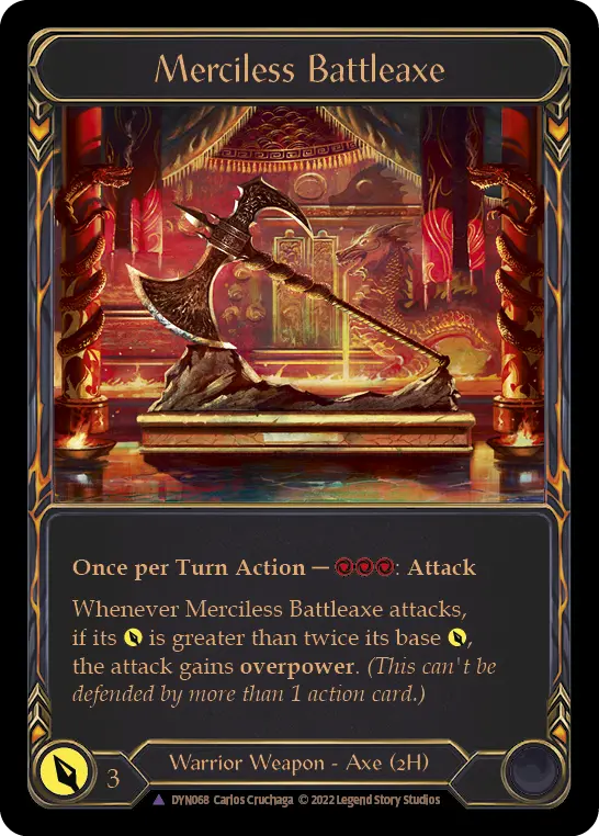 Card: Merciless Battleaxe