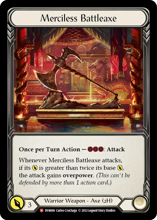 Card: Merciless Battleaxe