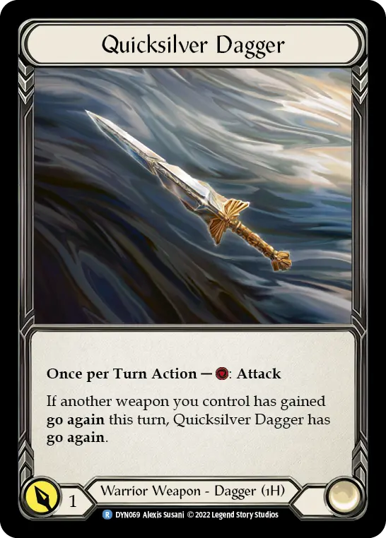 Card: Quicksilver Dagger