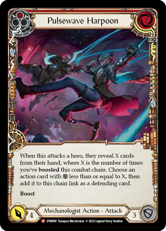 Card: Pulsewave Harpoon (red)
