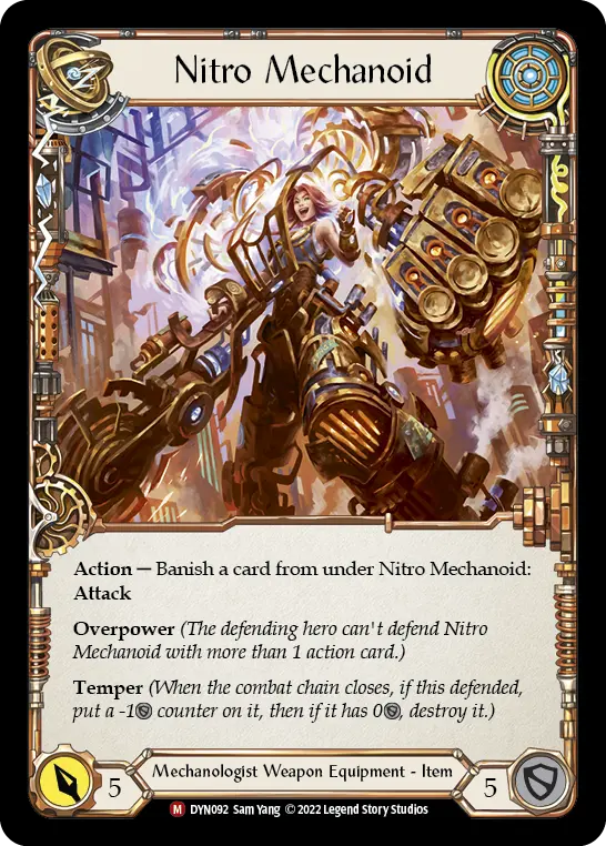 Card: Construct Nitro Mechanoid (yel)