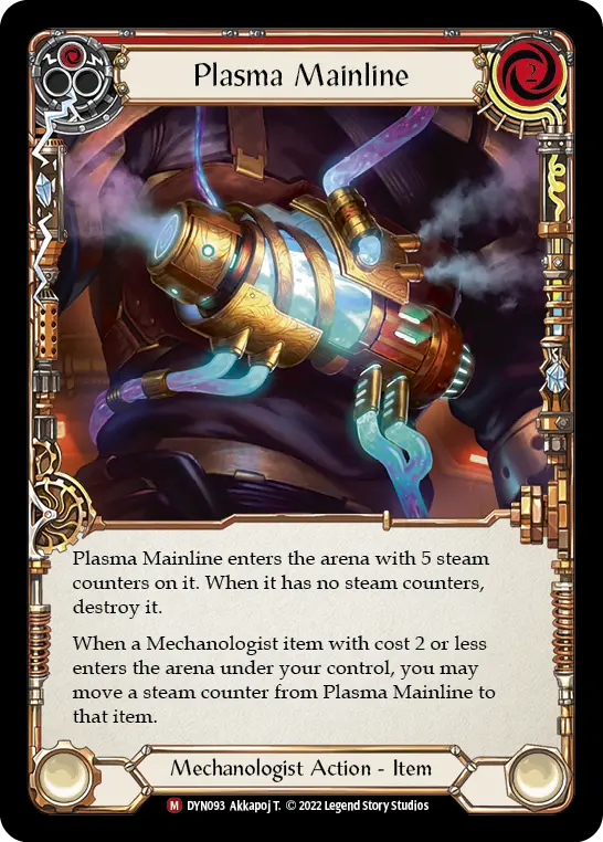 Card: Plasma Mainline (red)