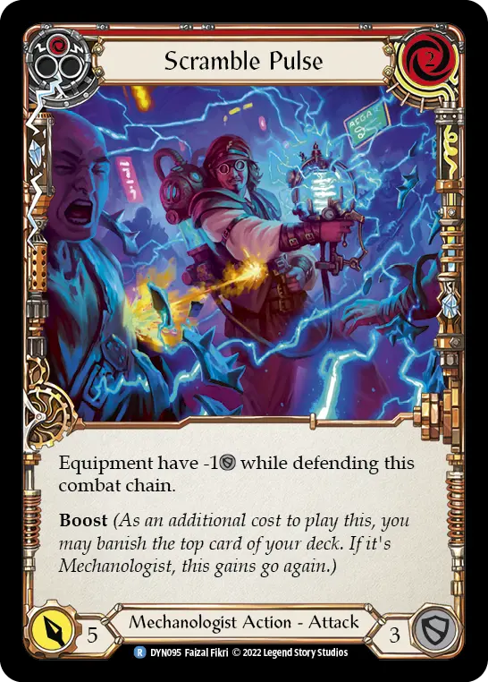 Card: Scramble Pulse (red)