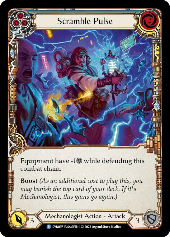 Card: Scramble Pulse (blu)