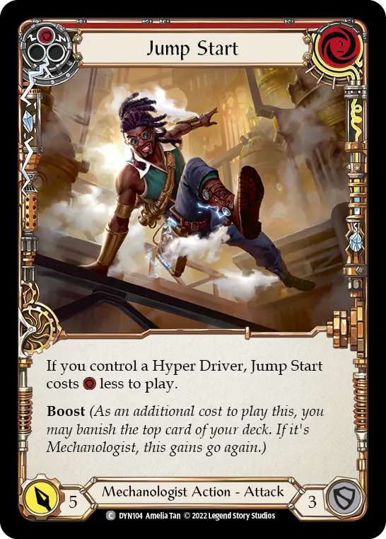 Card: Jump Start (red)