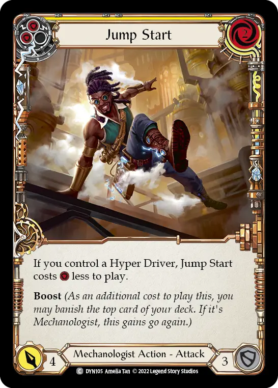 Card: Jump Start (yel)
