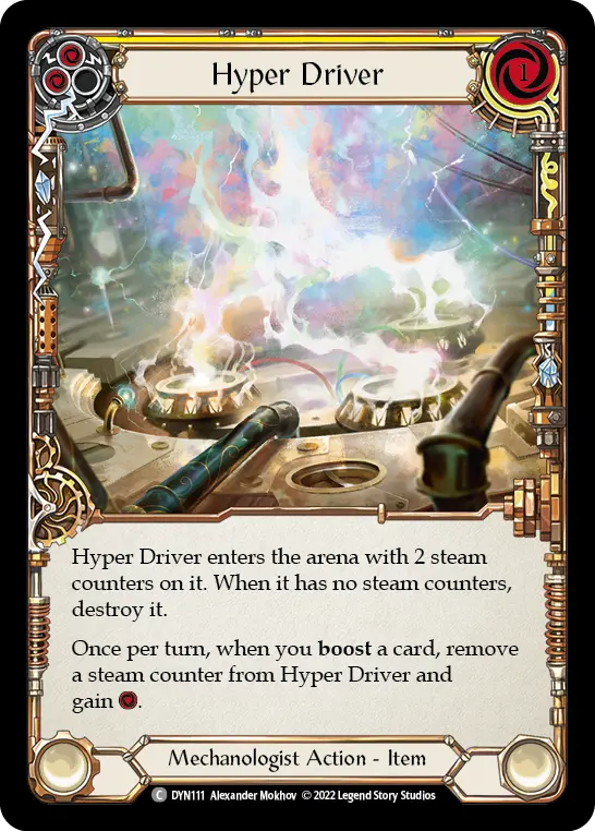 Card: Hyper Driver (yel)
