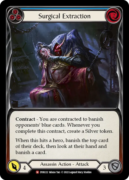 Card: Surgical Extraction (blu)