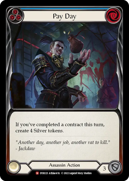 Card: Pay Day (blu)