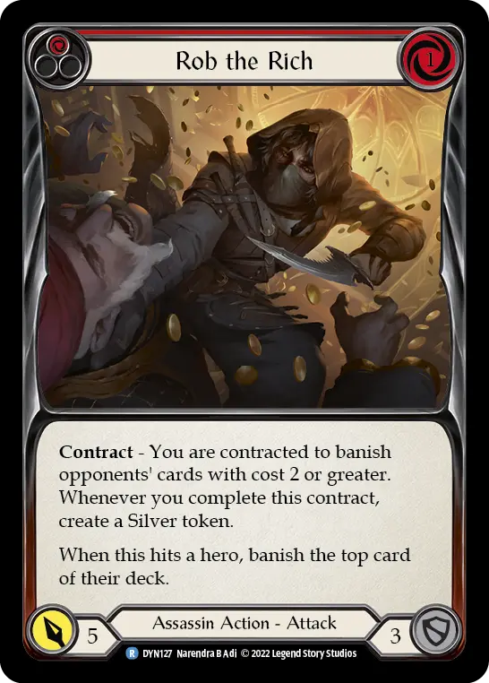 Card: Rob the Rich (red)