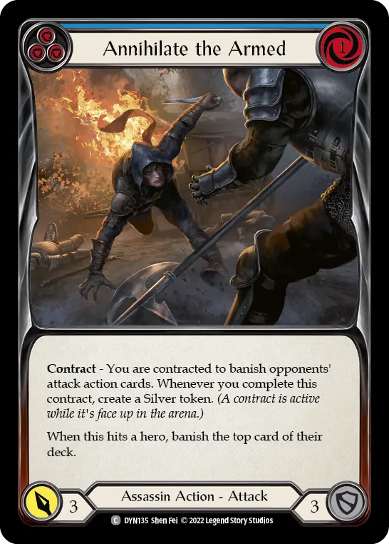 Card: Annihilate the Armed (blu)