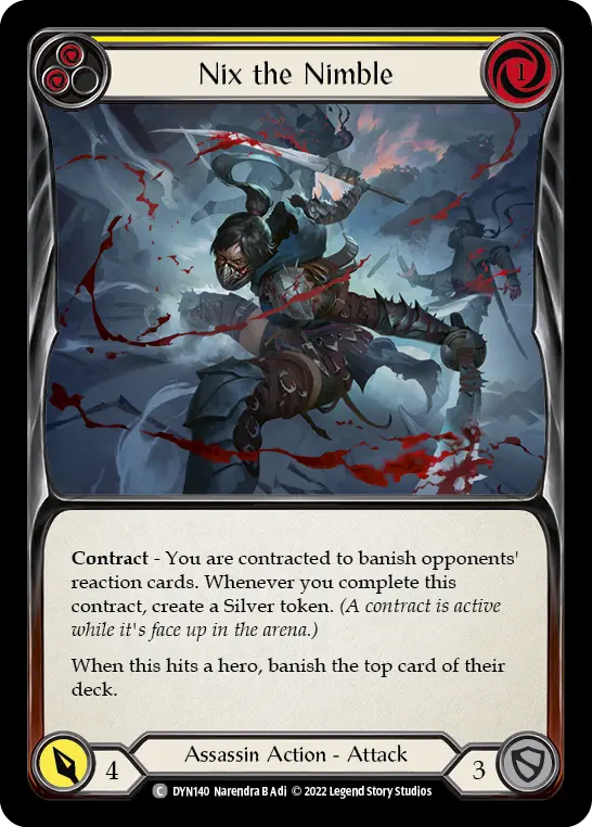 Card: Nix the Nimble (yel)