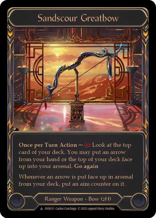 Card: Sandscour Greatbow