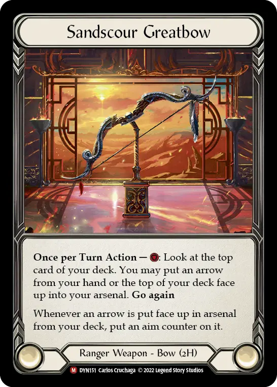 Card: Sandscour Greatbow
