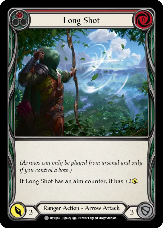 Card: Long Shot (red)