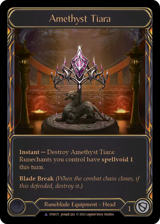 Card: Amethyst Tiara