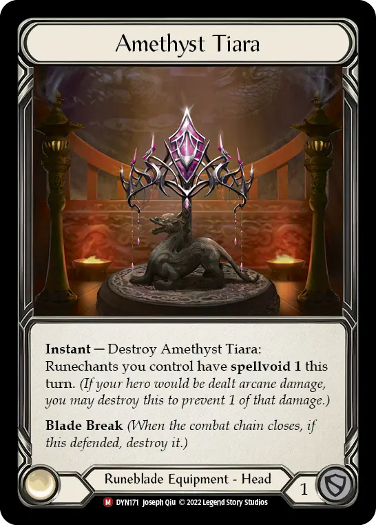 Card: Amethyst Tiara