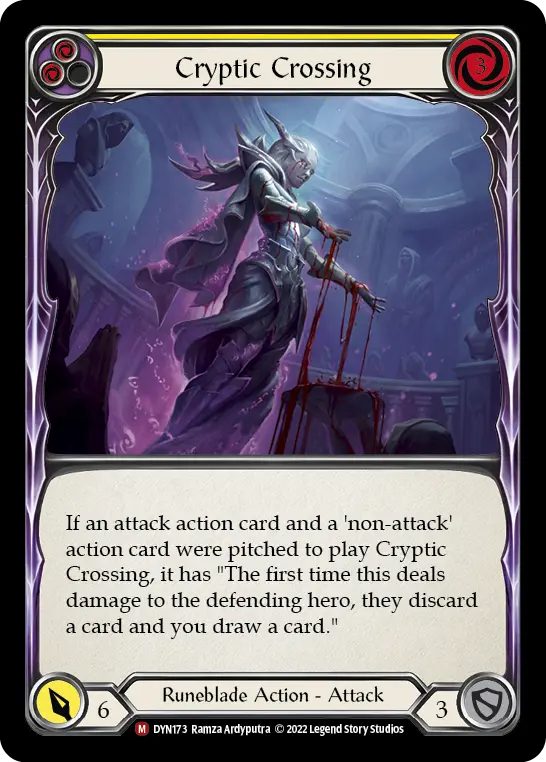 Card: Cryptic Crossing (yel)