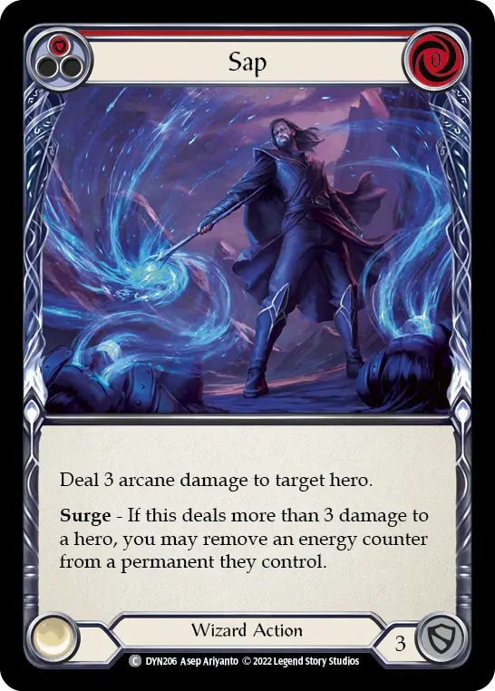 Card: Sap (red)