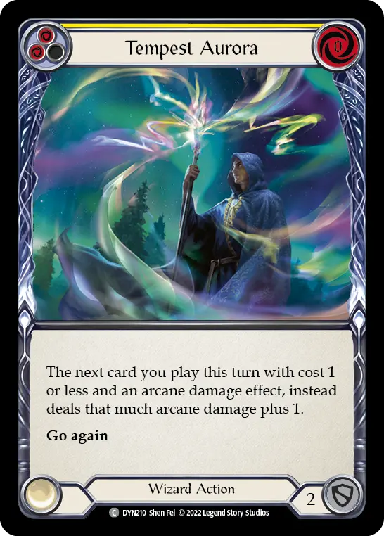 Card: Tempest Aurora (yel)