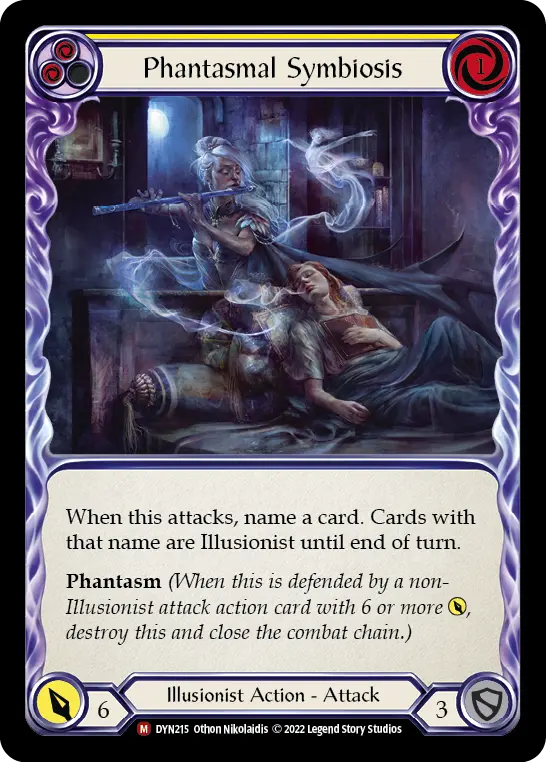 Card: Phantasmal Symbiosis (yel)