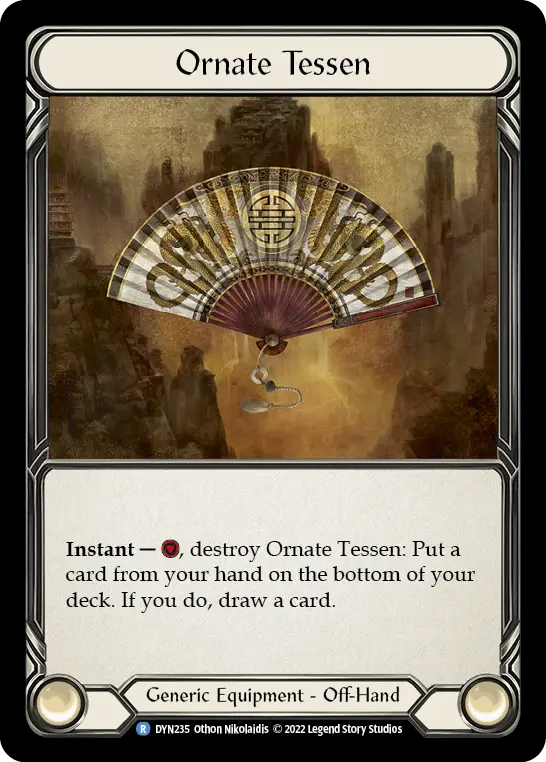 Card: Ornate Tessen