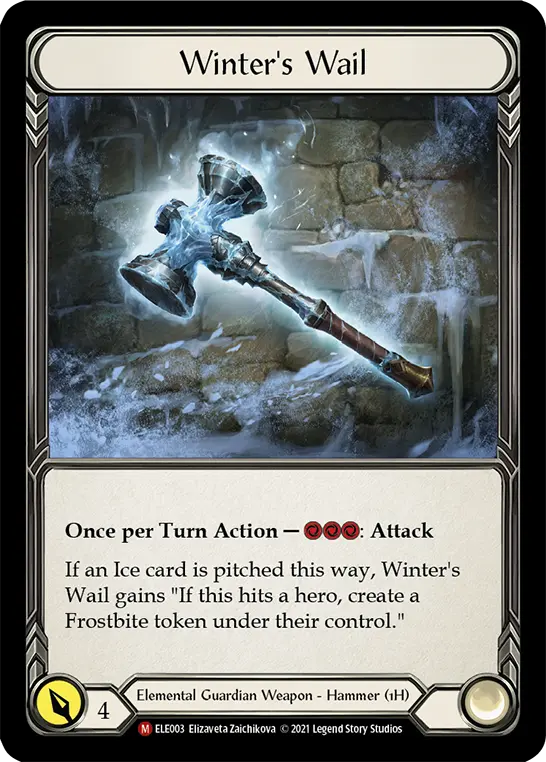 Card: Winter's Wail