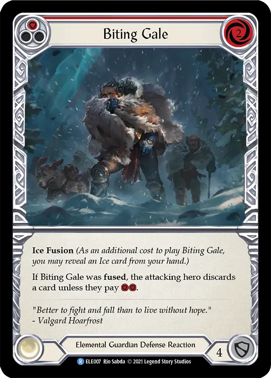 Card: Biting Gale (red)