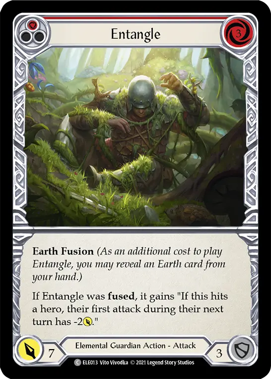 Card: Entangle (red)