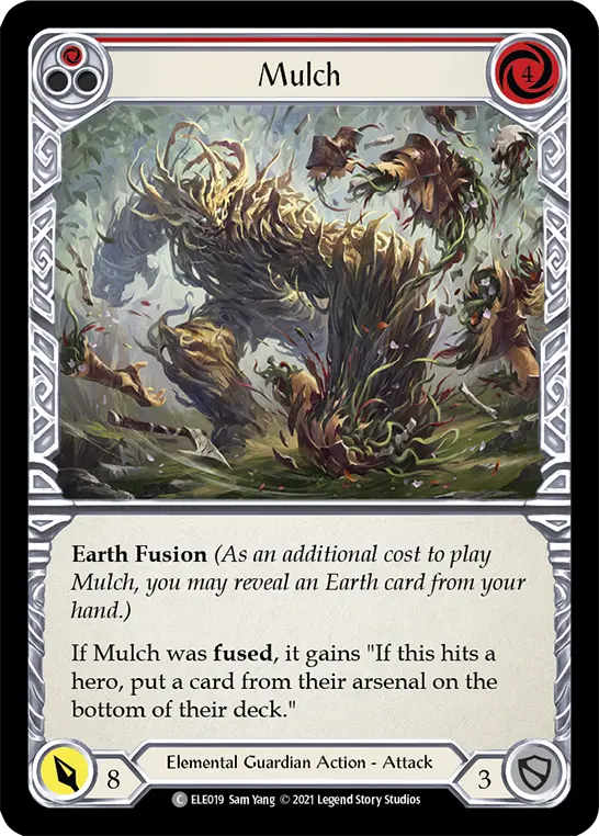 Card: Mulch (red)