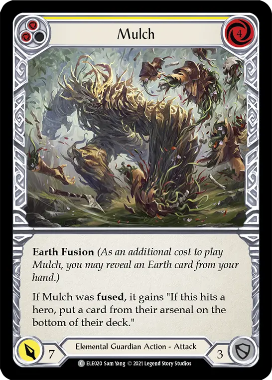 Card: Mulch (yel)