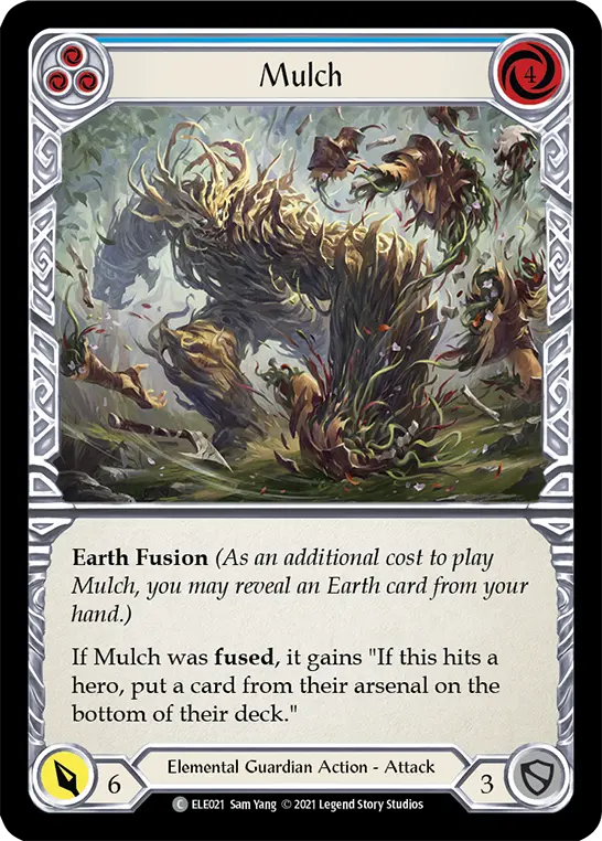 Card: Mulch (blu)