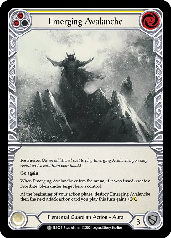 Card: Emerging Avalanche (yel)