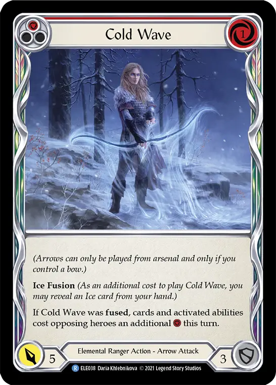 Card: Cold Wave (red)