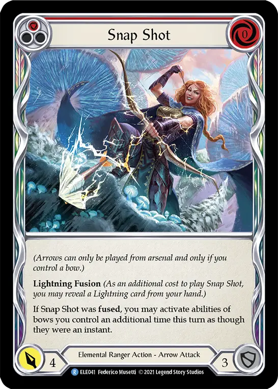 Card: Snap Shot (red)