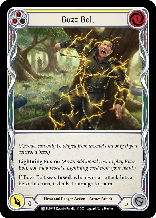 Card: Buzz Bolt (yel)