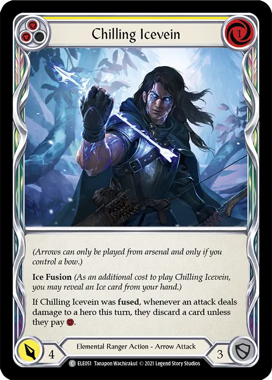 Card: Chilling Icevein (yel)