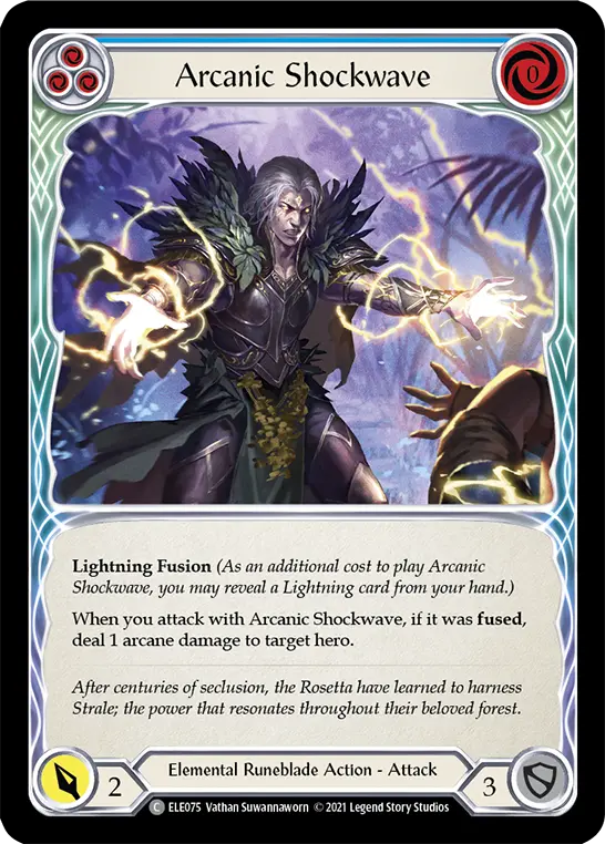 Card: Arcanic Shockwave (blu)