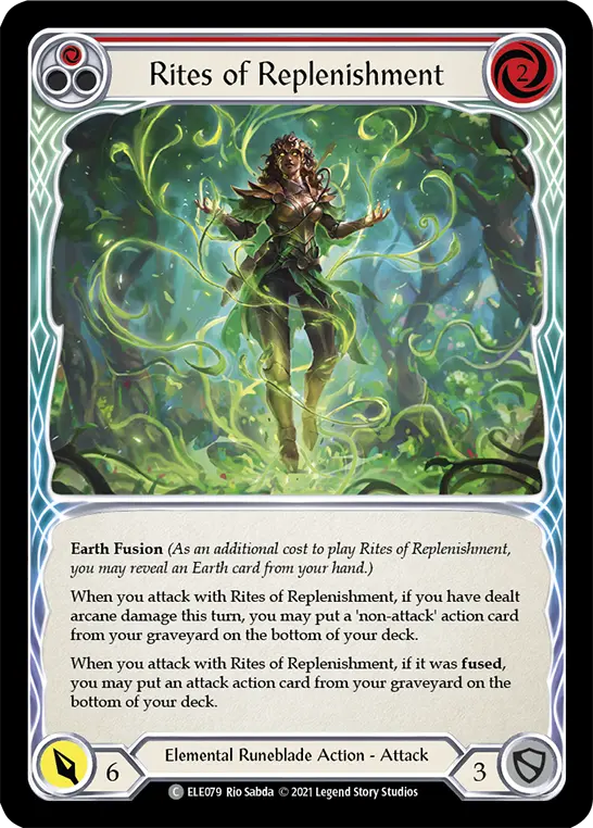Card: Rites of Replenishment (red)