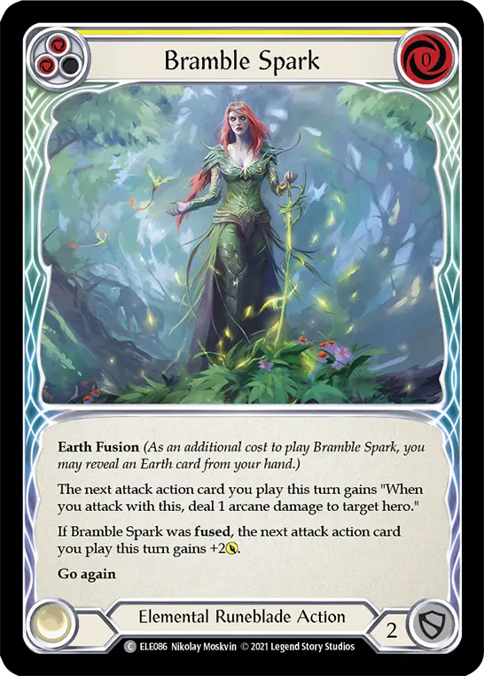 Card: Bramble Spark (yel)