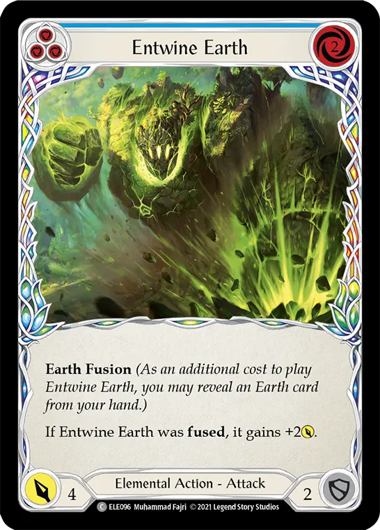 Card: Entwine Earth (blu)
