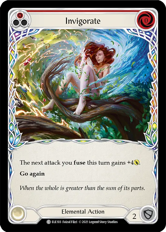 Card: Invigorate (red)