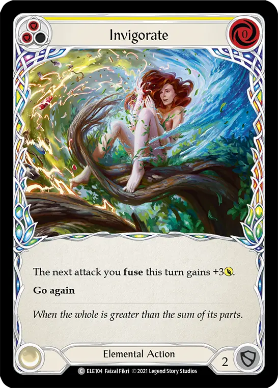 Card: Invigorate (yel)
