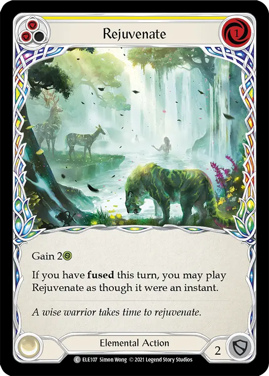 Card: Rejuvenate (yel)