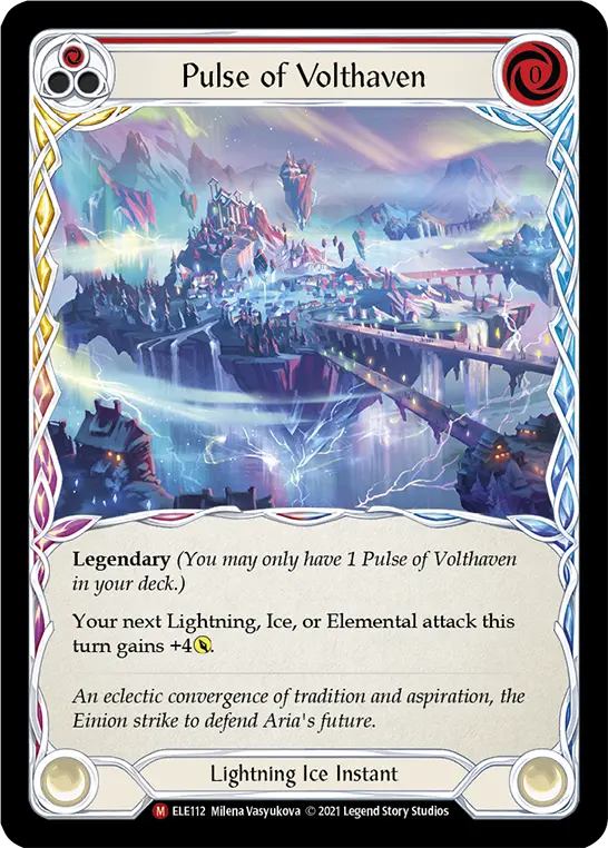 Card: Pulse of Volthaven (red)