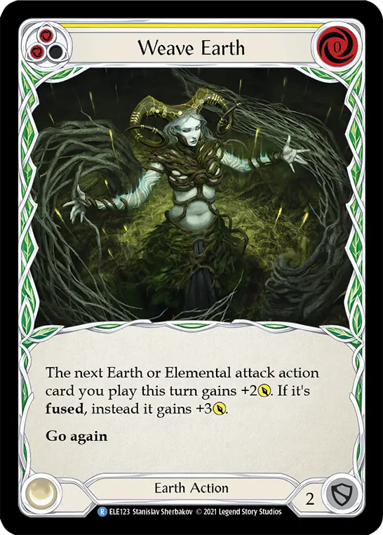 Card: Weave Earth (yel)